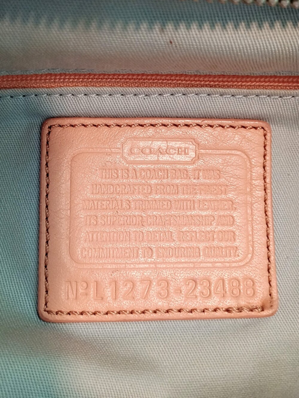 Coach Legacy Weekend Printed Signature Shoulder Bag - Picture 14 of 16